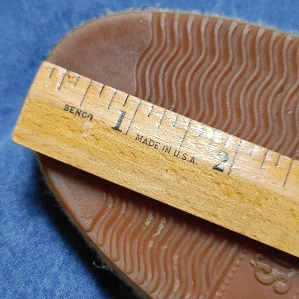 Soludos Denim Lace-Up Flat Espadrille Size 7
